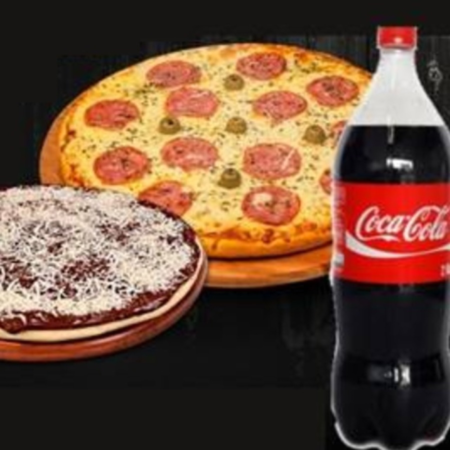pizza coca